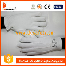 Wholesale Bleach Cotton with Mini Dots Working Protection Gloves